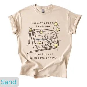 Noah The Great Divide Tour 2026 Shirt, Comfort Colors Dashboard Lyrics Tee, Crossing State Lines Dog Road Trip T-Shirt Sweatshirt Hoodie