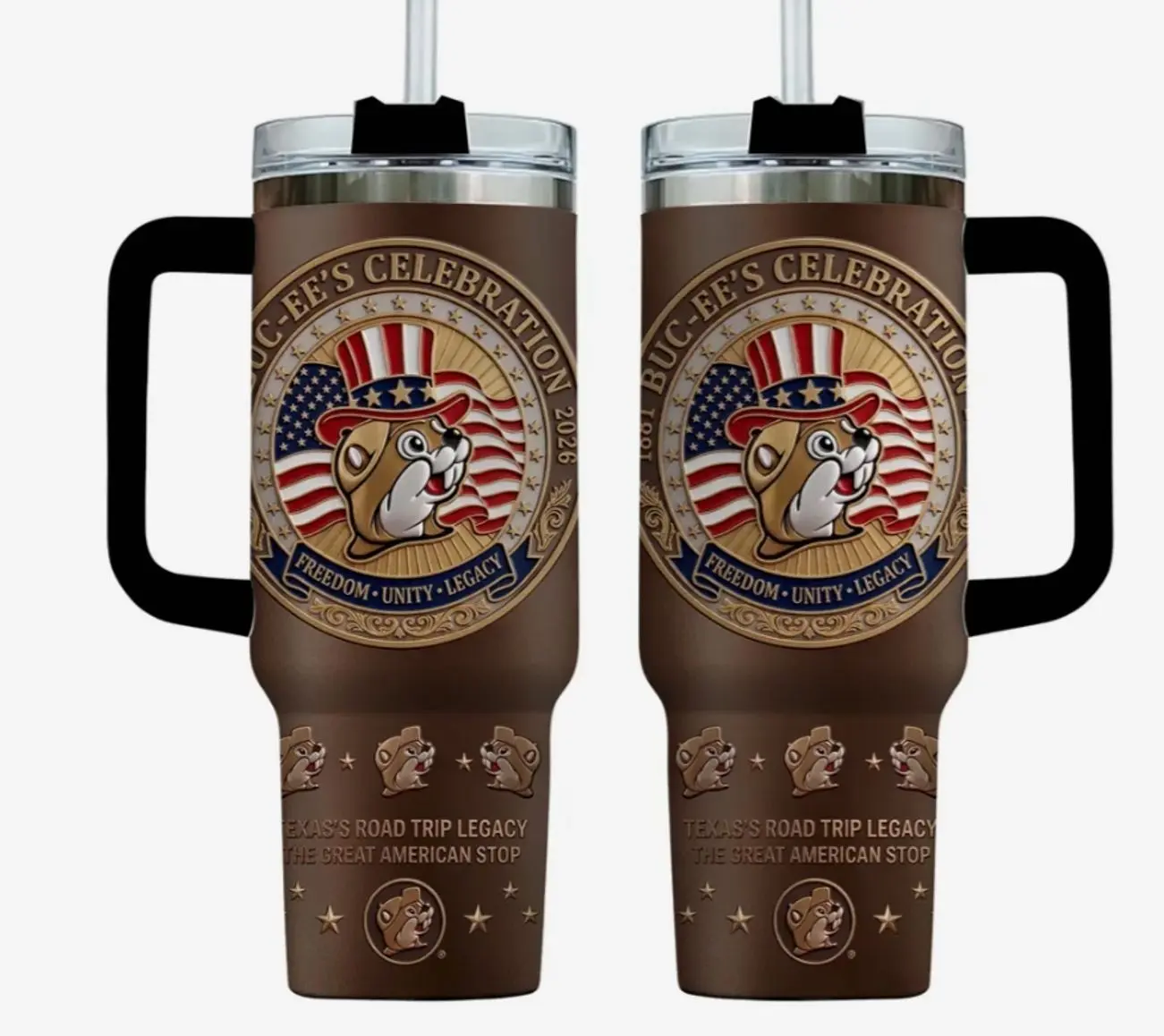 Buc-ee’s 1881-2026 Anniversary Celebration Collector’s Series Tumbler, No box