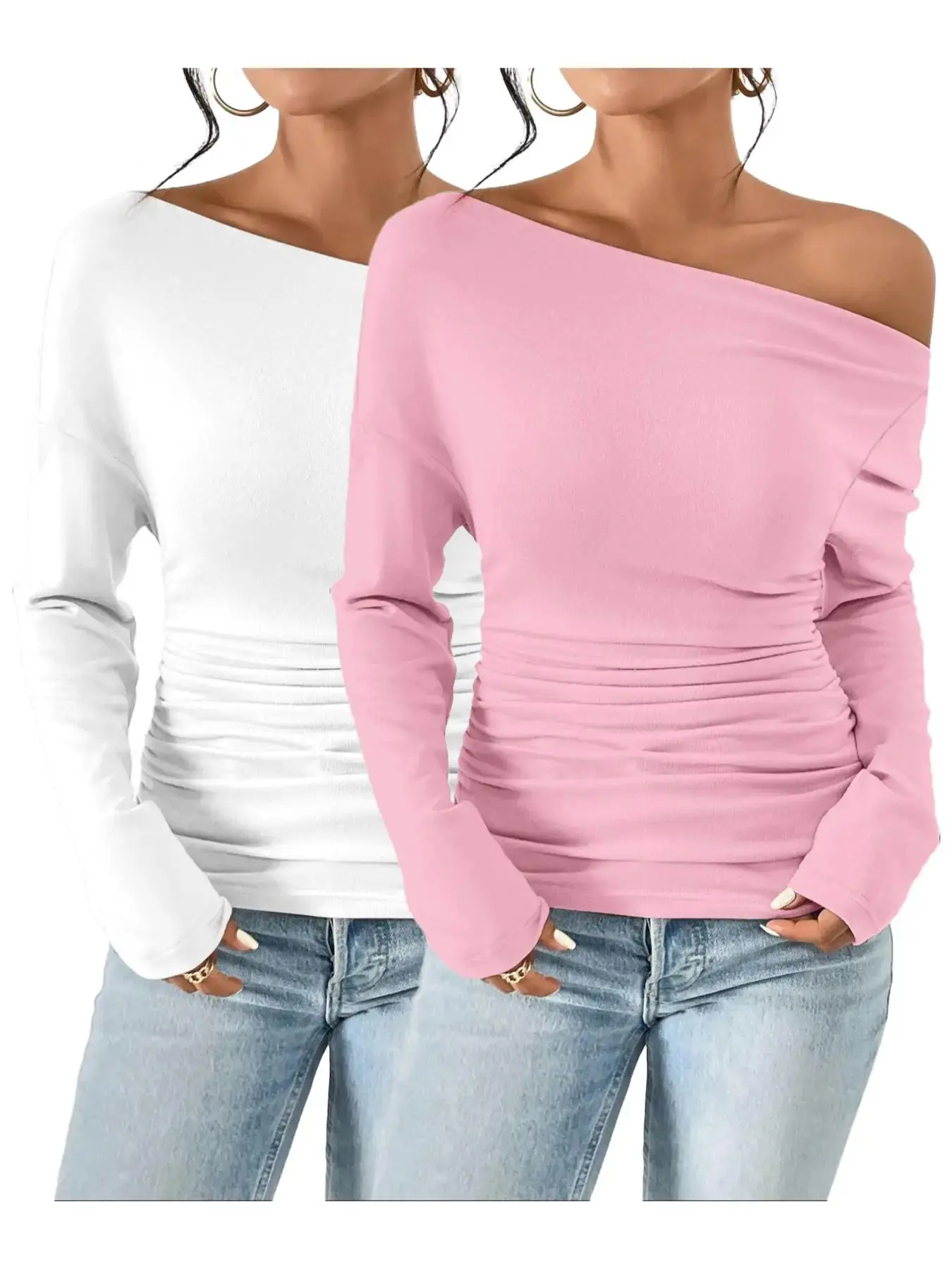 White*1 pc+Pink*1 pc