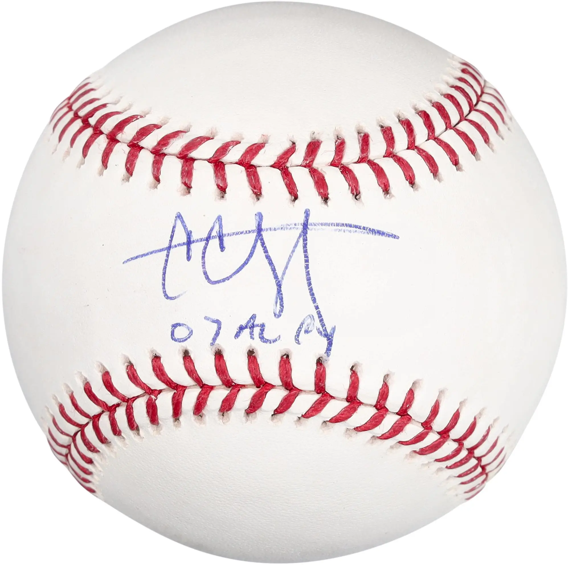 CC Sabathia Cleveland Indians Autographed Baseball with "07 AL CY" Inscription - Fanatics Authentic Certified