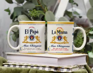 Custom Called Name El Abuelo La Abuela Coffe Mug, Modelo Especial Beer Mug Cup, Funny Dad Mom Mug, taza de cafe Regalos Para El Día Del Padre For Dad Mexican Tea Mug, New Grandpa/Grandma Gifts, Fathers Day Mothers Day Gift Ceramic Cups 11oz 15oz