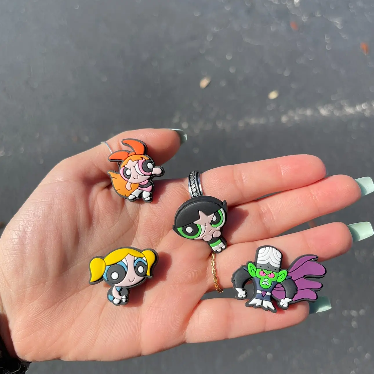 Powerpuff girls croc charm - price is per charm Powerpuff girls croc charm - price is per charm