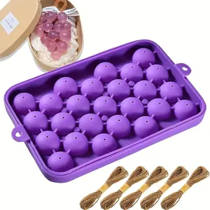 Silicone DIY Soap Making Kit, Grape Soap Mold, Exquisite Handmade Soap Molding Tool, Perfect Gift for Craft Enthusiasts