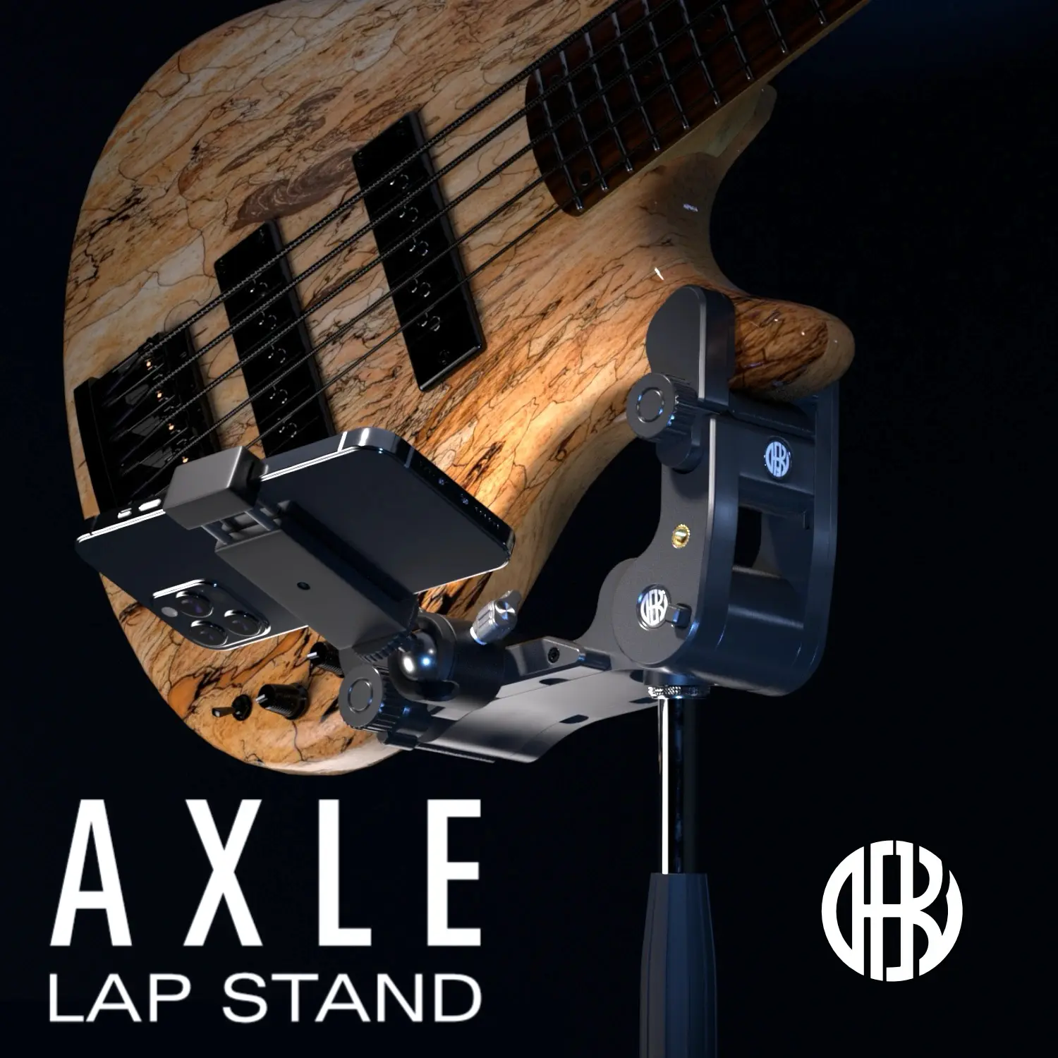 AXLE Lap Stand – The Ultimate Comfort & Stability Solution for Guitar & Bass Players