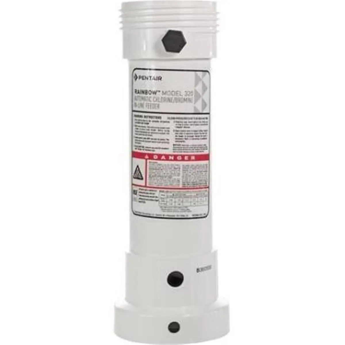 Pentair Rainbow Chlorinator Body Only - Easy Setup and Storage Pool & Spa Component, Trendy and Unique Replacement Part for Home Pool Maintenance