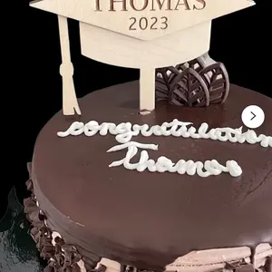 Graduation cake toppers