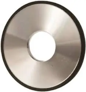 Made in USA 1A1 Type Surface Grinding Wheel, 4" Diam, 1-1/4" Hole Mount, 1/4" Thick, 120 Grit, Fine Grade