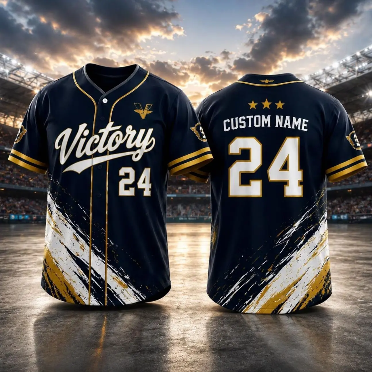 Custom Baseball Jersey, Personalized Team Jersey Shirt, Victory Baseball Uniform, Sports Fan Gift, Custom Name Number Jersey