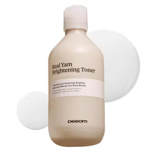 Real Yam Glass Glow Toner: Hydrating K-Beauty Facial Toner Infused With Andong Yam & Icheon Rice, Brightening Anti-Aging Essence Water, Sticky Nourishing Moisturizing Toner For Extremely Dry Dull Skin