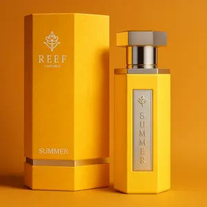 Reef Yellow Luxury Perfume for Women – Eau de Parfum 100ml | Notes of Blackcurrant, Jasmine & Vanilla | Sweet, Elegant & Comforting Signature Scent | Long-Lasting Fragrance by Reef Perfumes