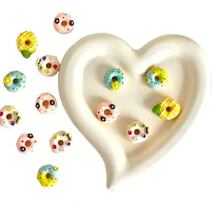 mini donuts mix , resin DIY charms for hair clips ，phone case or any other DIY project