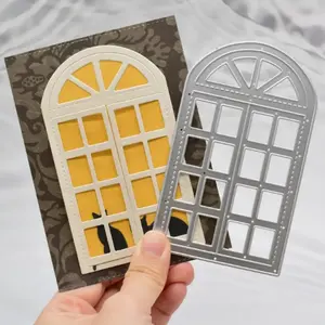 Metal Cutting Template Decorative Window DIY Craft Materials, Exquisite Templates for Scrapbooking Creative Projects