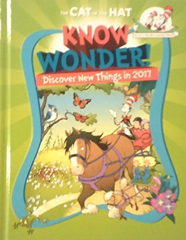 USED Book - The Cat in the Hat Know Wonder! Discover New Things in 2017 by Dr. Seuss (Hardcover)