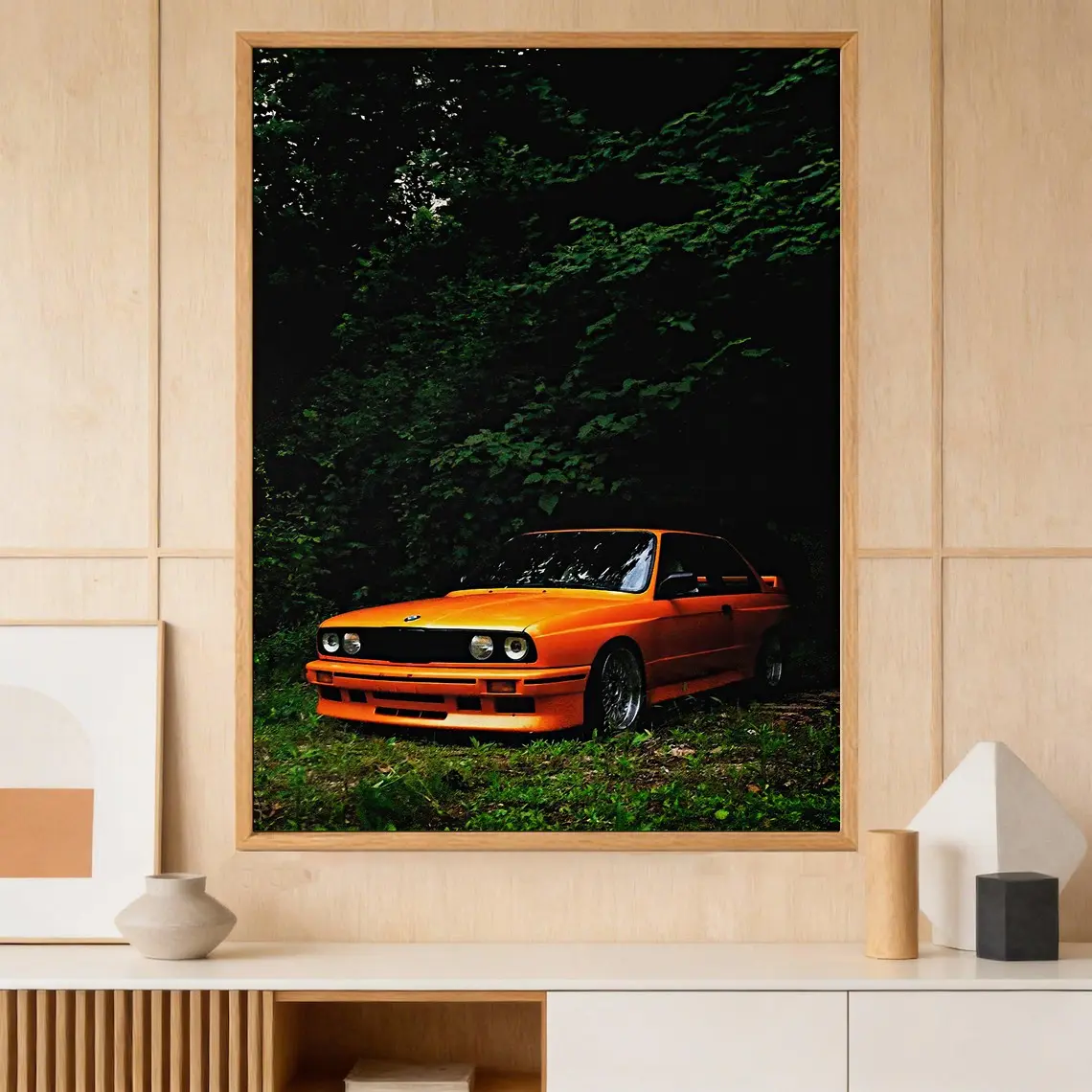 [No Frame] Frank Ocean - Nostalgia Ultra - Reimagined Album Art Poster - Contemporary Home Decor - Wall Art