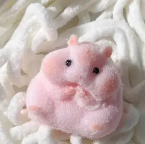 Hamster Squishy Stress Relief Decompression w/ Flocking DIY