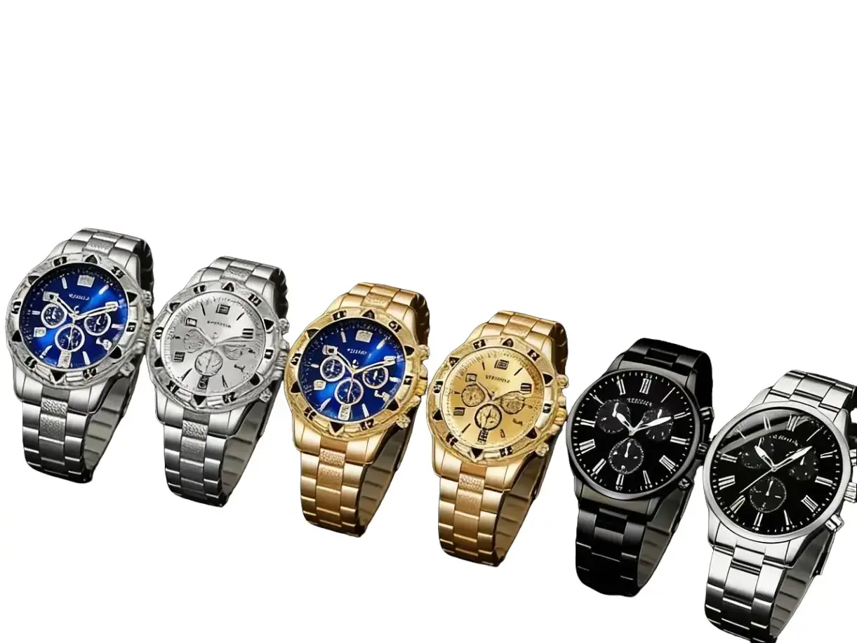 Watch Collection - Stainless Steel & Gold Tone Options - Multiple Colors Available - Perfect for Any Occasion