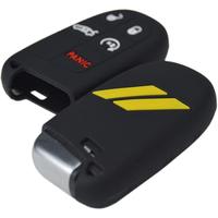 Black with yellow //