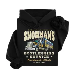 Snowman's Bootlegging Service Hoodie - Sm0key & The Bandit Pullover Unisex Hoodie