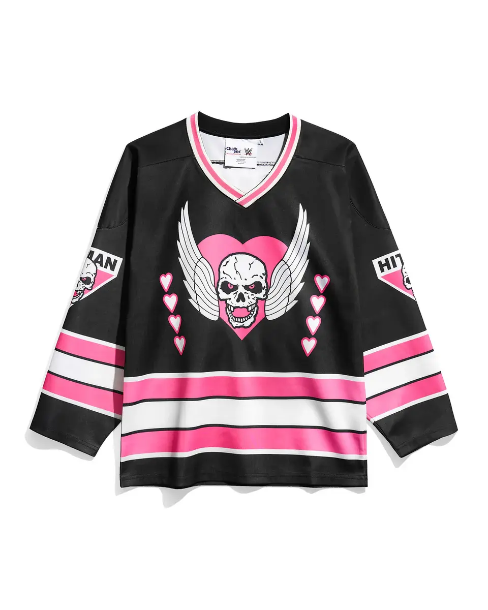 Hart Foundation Retro Hockey Jersey Hart Foundation Retro Hockey Jersey