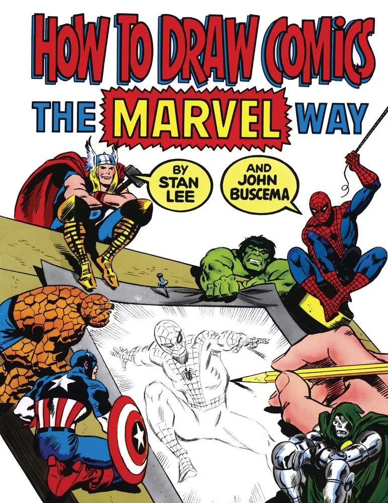 USED Book - How to Draw Comics the Marvel Way by Lee, Stan (Paperback) - english