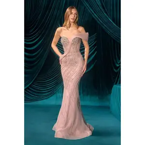 Andrea & Leo Couture Crystal Embellished Gown A1504