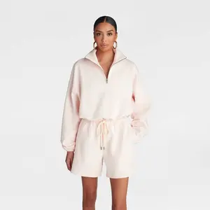 KBB by KAHLANA Women's Pullover 'The Quarter Zip Sweatshirt'