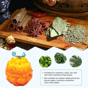 2.5-Inch Heavy-Duty & Herb Grinder, Manual Herb Grinder with Pollen Catcher, Sharp Teeths for Premium Zin Alloy Crusher, Durable Portable Design for Efficient Grinding, Kitchen & Outdoor Use