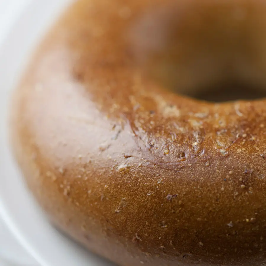 New Yorker Bagels - Whole Wheat Bagels Vegan & Kosher Hand-Rolled - Shipped Fresh 2-Day Shipping Included - Food