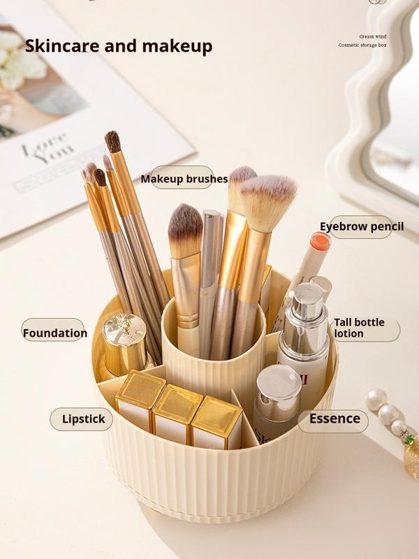 BlakeFridaySale Stackable Makeup Storage Box Cosmetic Organizer for Bathroom, Dresser | Holds Palettes & Tools mini  box organizer  bag multi-grid countertop makeup storage box Large Waterproof Makeup Organizer Box Dustproof Makeup Storage Cabinet