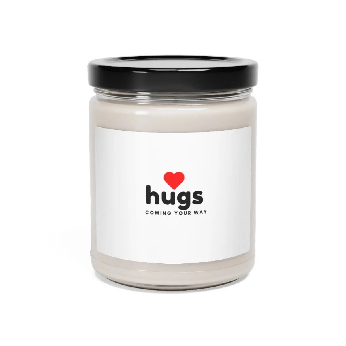 Send a Hug Candle | Sorry For Your Loss Gift | Personalized Soy Candle | Condolence Gift | Sympathy Gift | Grief Gift | Mourning Gift, Scented Soy Candle, 9oz