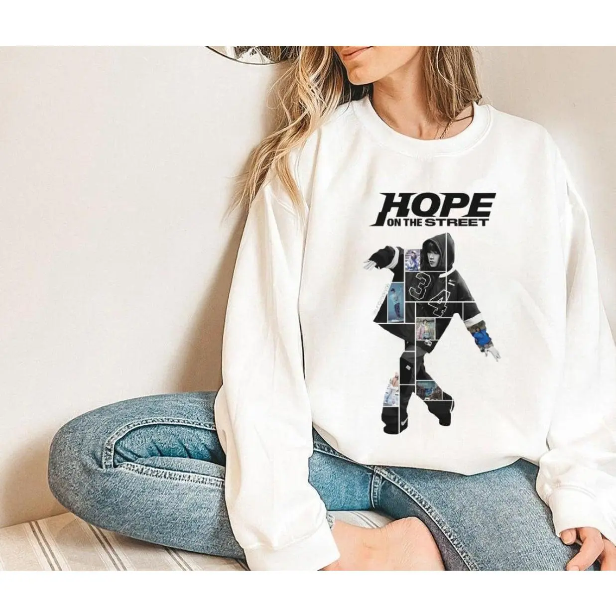 Hope on the street sweatshirt, Jhope tour 2025 shirt, gift for fans, unisex shirt, Hope On The Stage shirt, Full Color Range