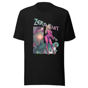 Metro Limited Edition Short-sleeve Casual Unisex Graphic T-Shirt | Lightweight Anime Cotton Tee for metroid prime fans