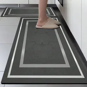 Geometric Pattern Kitchen Mat, 1 Count Non-slip Kitchen Rug, Rectangle Home Decor Floor Mat, Decorative Carpet for Home Kitchen Living Room Bedroom