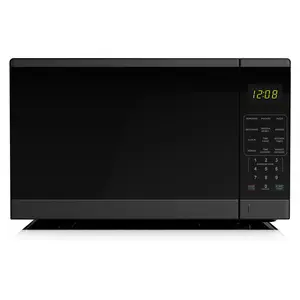 Mainstays 1.1 Cu ft Flatbed Countertop Microwave Oven , 1000 Watts, Black, New