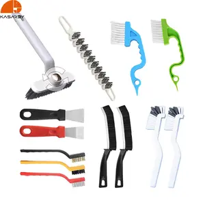 Kasardy Cleaning Brush Set,Hard-BristledCrevice Cleaning Brush,Grout Cleaner ScrubBrush Deep Tile Joints,Gap Dirt Stain Dust DutyCleaner Gadgets