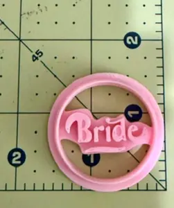 Bride Polymer Clay Cutter