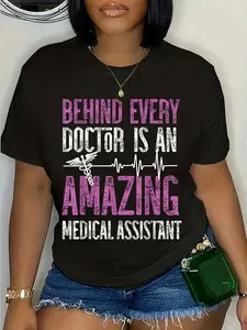 100% Cotton Unisex Certified Medical Assistant Doctor CMA T-Shirt