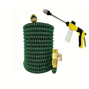 High-Pressure Garden Hose Set, Expandable Flexible Hose, Garden Retractable Hose, Portable Garden Hose, Expandable Water Gun for Car Washing & Gardening, Efficient Irrigation Solution, Durable Design #GLOBAL PICKS