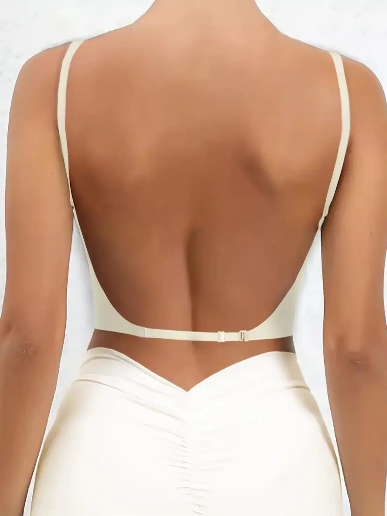 Women's Solid Color Wireless Backless Bra, Comfortable Breathable Multiway Bras for Daily Wear, Soft Lingerie for All Seasons, Underwear, Solid Basic Bra - TikTok Shop Women's Solid Color Wireless Backless Bra, Comfortable Breathable Multiway Bras for Daily Wear, Soft Lingerie for All Seasons, Underwear, Solid Basic Bra - TikTok Shop