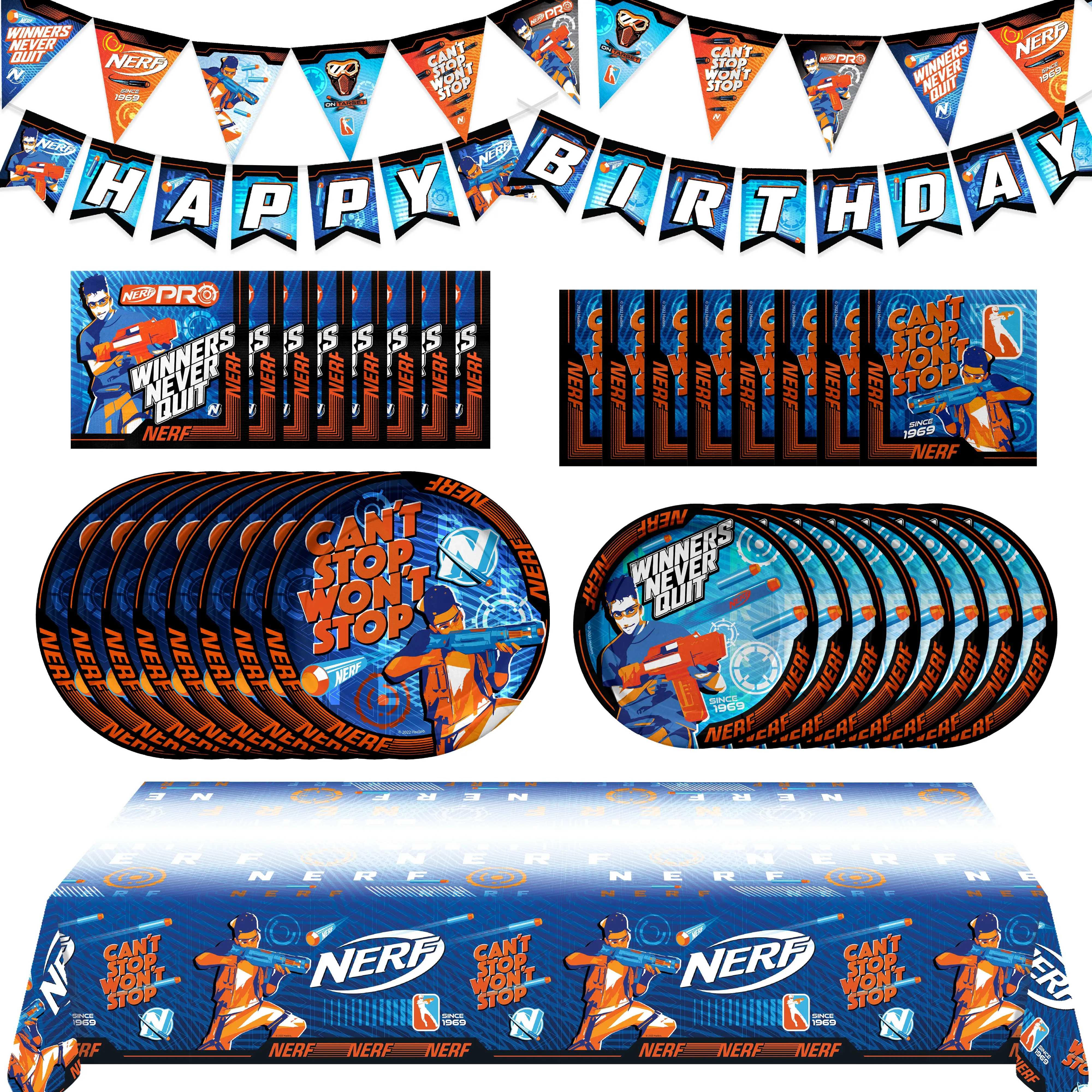 Nerf Party Complete Set for 16 Guests