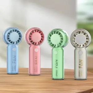 Portable Mini Handheld Fan,USB Rechargeable,3-Speed Fan,,Cute Personal Cooling Fan,deal for Outdoor Travel Cooling, Gym, Camping