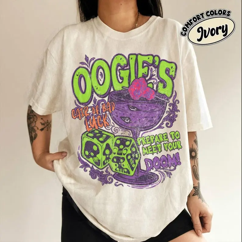 Oogie Boogie Halloween Shirt, Villains Tee, Nightmare Before Christmas Shirt, Oogie's Call of Bad Luck, Spooky Shirt 2026