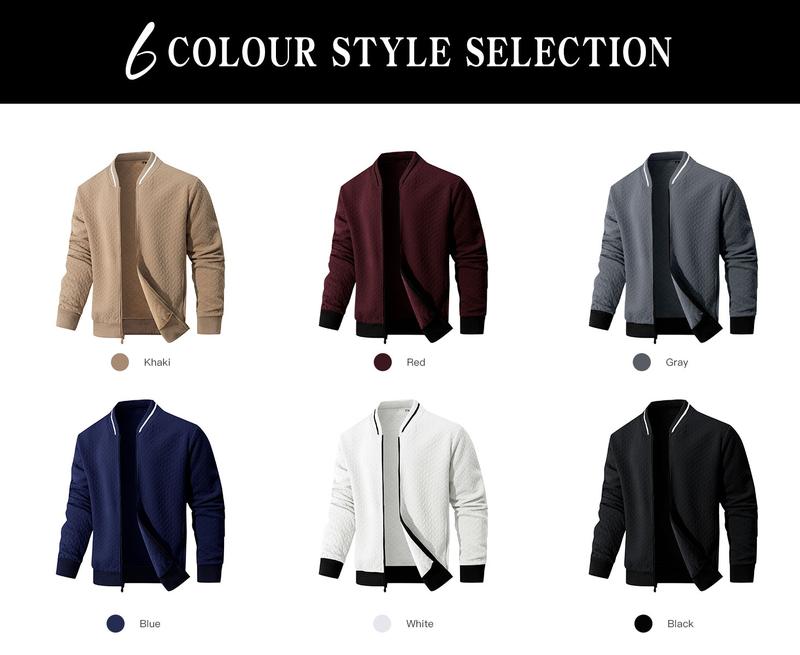 Zaitun Men's Lightweight Varsity Flight Bomber Jacket - Zip-Up Stand Collar, Casual Fall Winter Outerwear, Black & Beige, Long Sleeve, Plain Design, Menswear Tops, Medium - Coat jackets for men Zaitun Men's Lightweight Varsity Flight Bomber Jacket - Zip-Up Stand Collar, Casual Fall Winter Outerwear, Black & Beige, Long Sleeve, Plain Design, Menswear Tops, Medium - Coat jackets for men