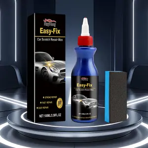 Car Scratch Repair Wax Car Scratch Remover Nuan Scratch Removal Paste Car Paint Polishing Premium Scratch Fix Paste Leaves Auto Body Maintained and Polished
