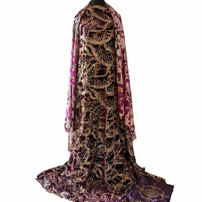 Royal Velvet 3-Piece Unstitched Dirac - Elegant Comfy Fabric, Ideal for Wedding and Eid Celebrations