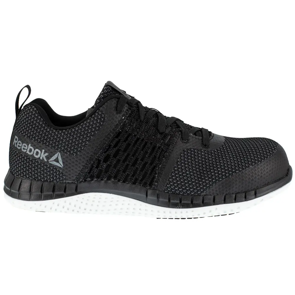 Reebok Work Womens Print Ultk Slip Resistant Composite Toe  Work Safety Shoes Casual - Black