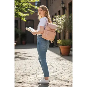 Lauren Conrad Pink Backpack