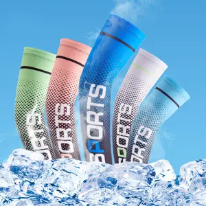 Cooling Arm Sleeves 5 Pack Sun Protection for Outdoor Sports Summer Cycling Running Fishing UPF 50+ Breathable Stretchable UV Block Arm Covers