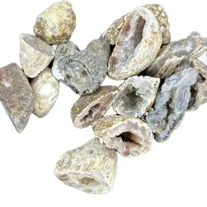 Intuitively picked Mexican agate geode