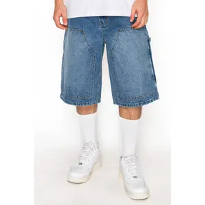 VICTORIOUS Baggy Fit Carpenter Denim Shorts
